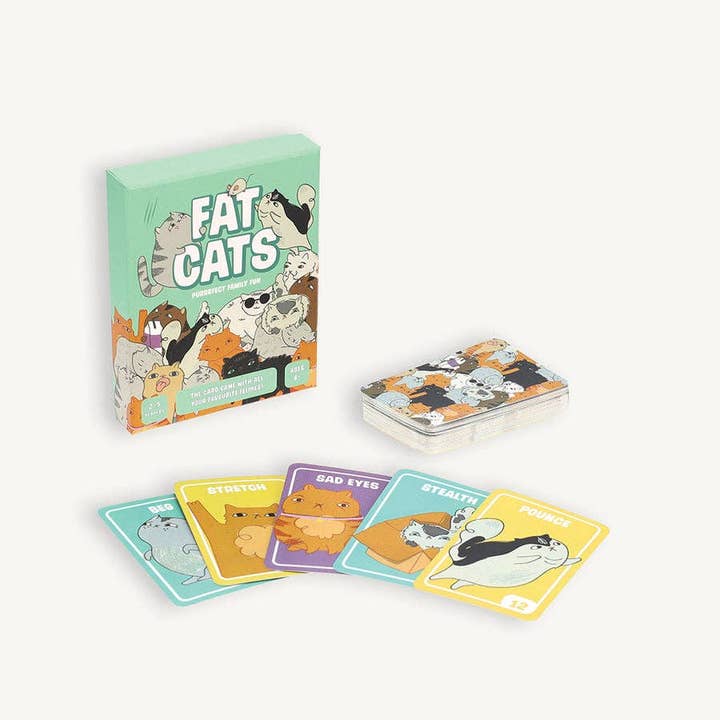 Chronicle Books - Wholesale Card Game - Fat Cats