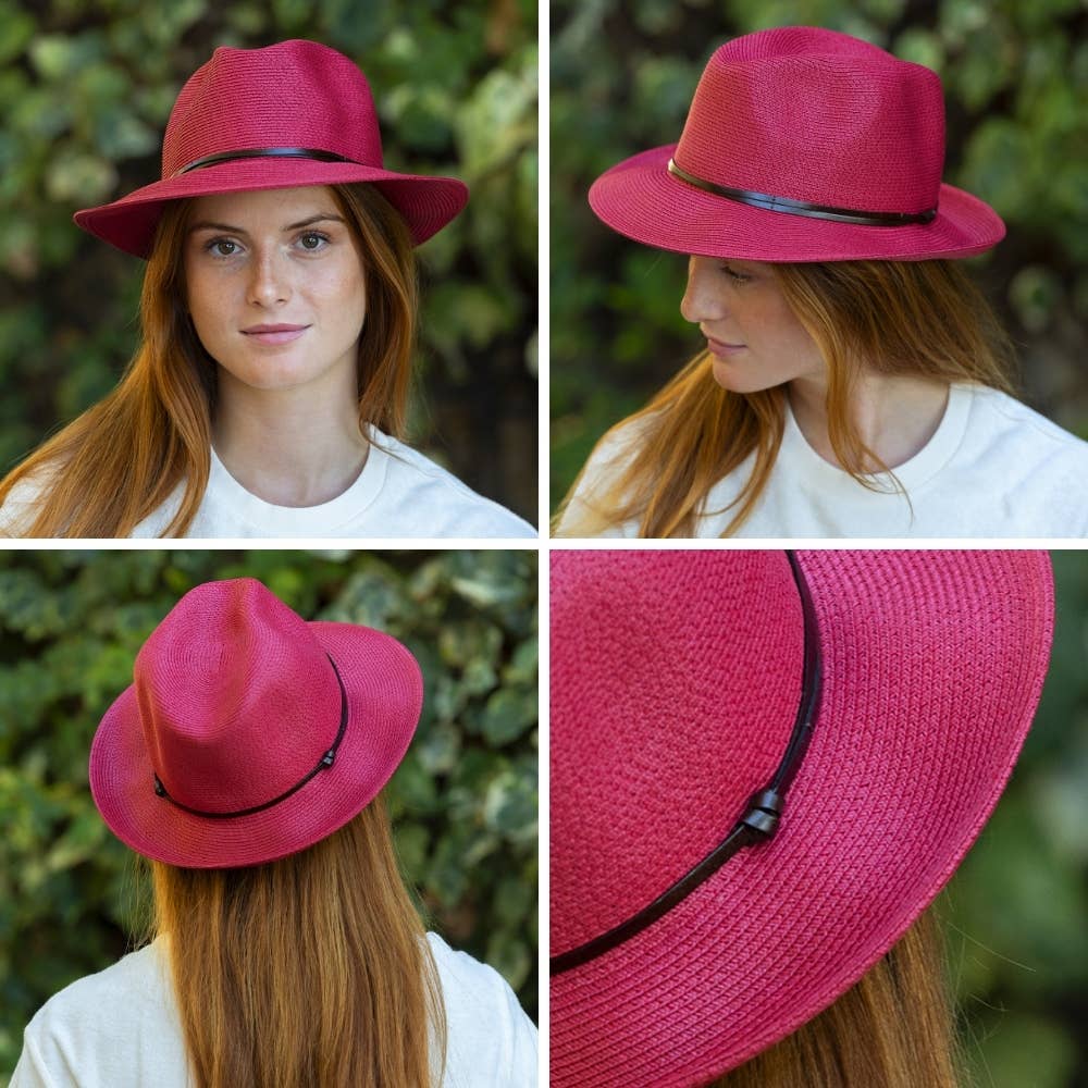 TRAVAUX EN COURS... - Wholesale Straw Hat - Unisex - PAPER HAT leather link47