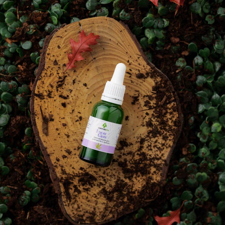 Cannabilla - Wholesale Facial Serum/Concentrate - Moisturizing Hemp Face Serum - Escar Glow1