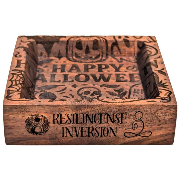 ResilScents WholeSale - Wholesale Incense holder - Inversion Ash Catcher – Crafted Wood & Brass Incense Stand31