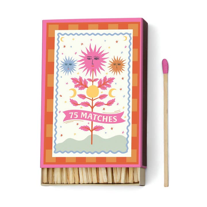 Paddywax A Dopo Boxed Matches "Sun" - 75 matches for wholesale by Designworks Collective