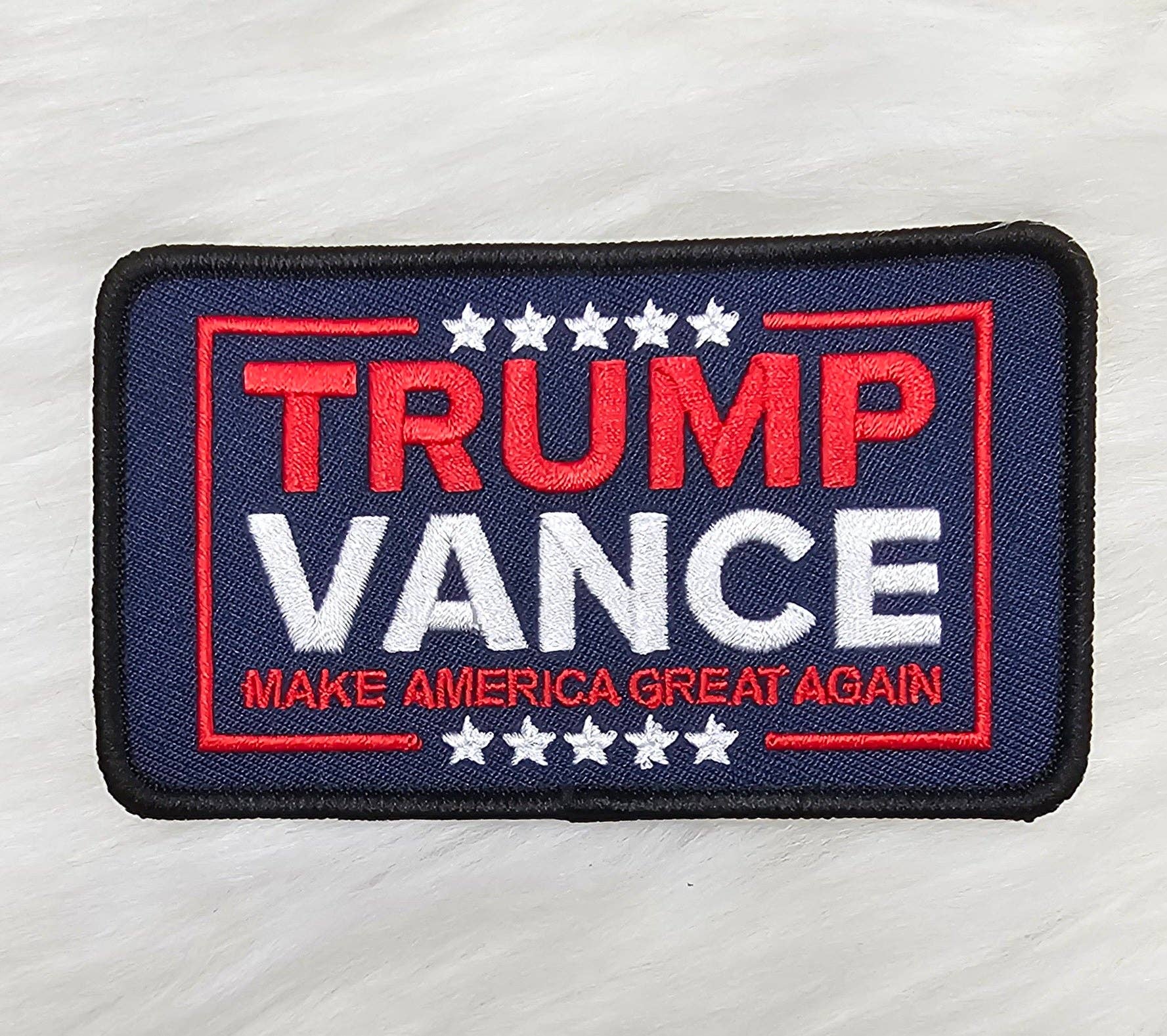 Scratch Decor - Wholesale Patch - Trump Vance 'Make America Great Again' Star Embroidery Iron On Patch0