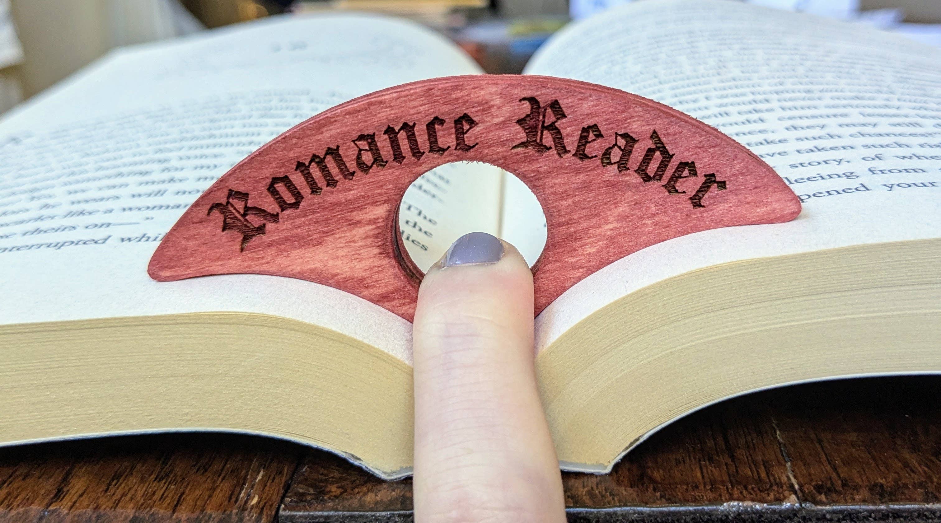 Stag and Branch - Vente Porte-livres - Porte-pages en bois | Quatre modèles différents0