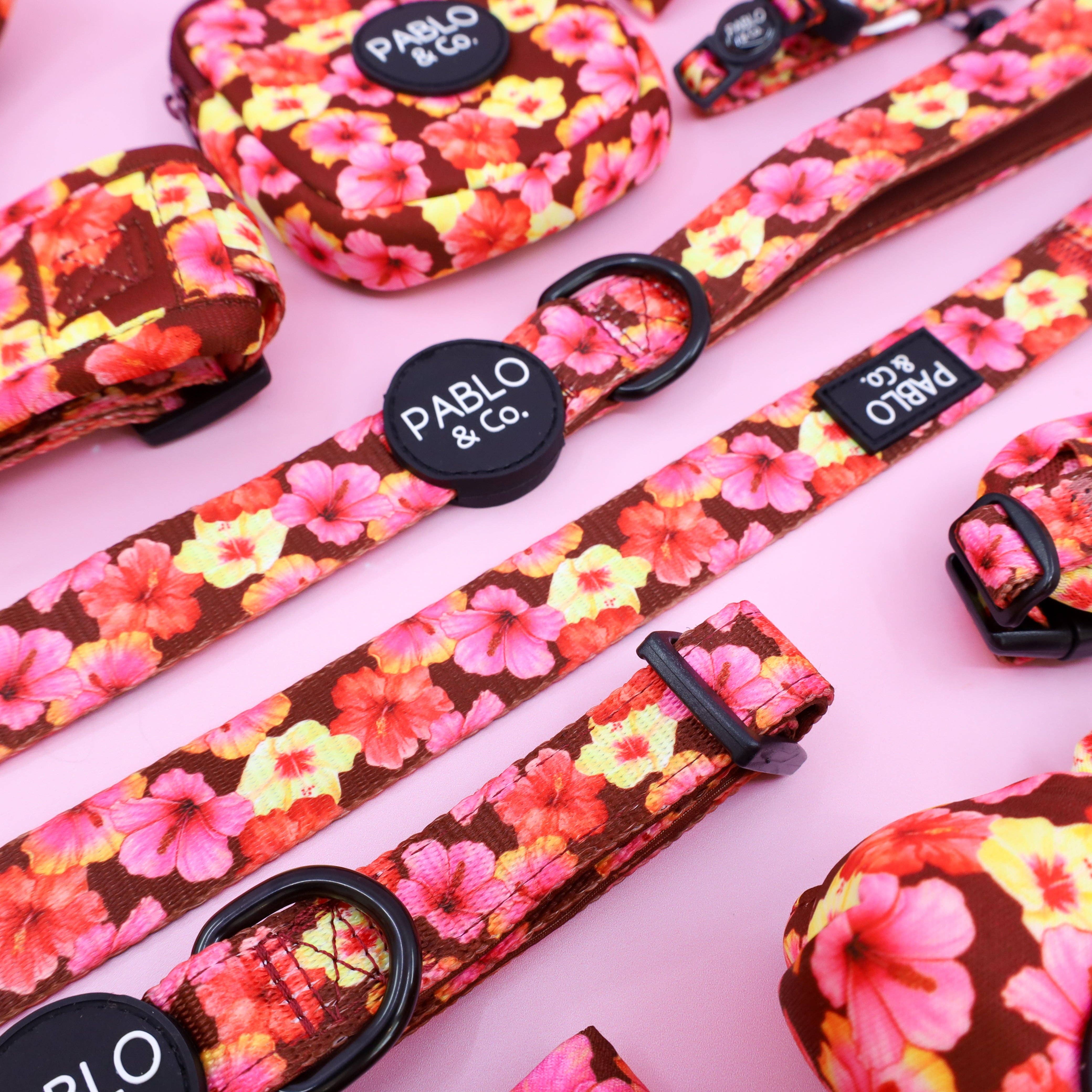 Pablo & Co. Boutique - Wholesale Pet Leash - Dog - Hibiscus: Dog Leash1