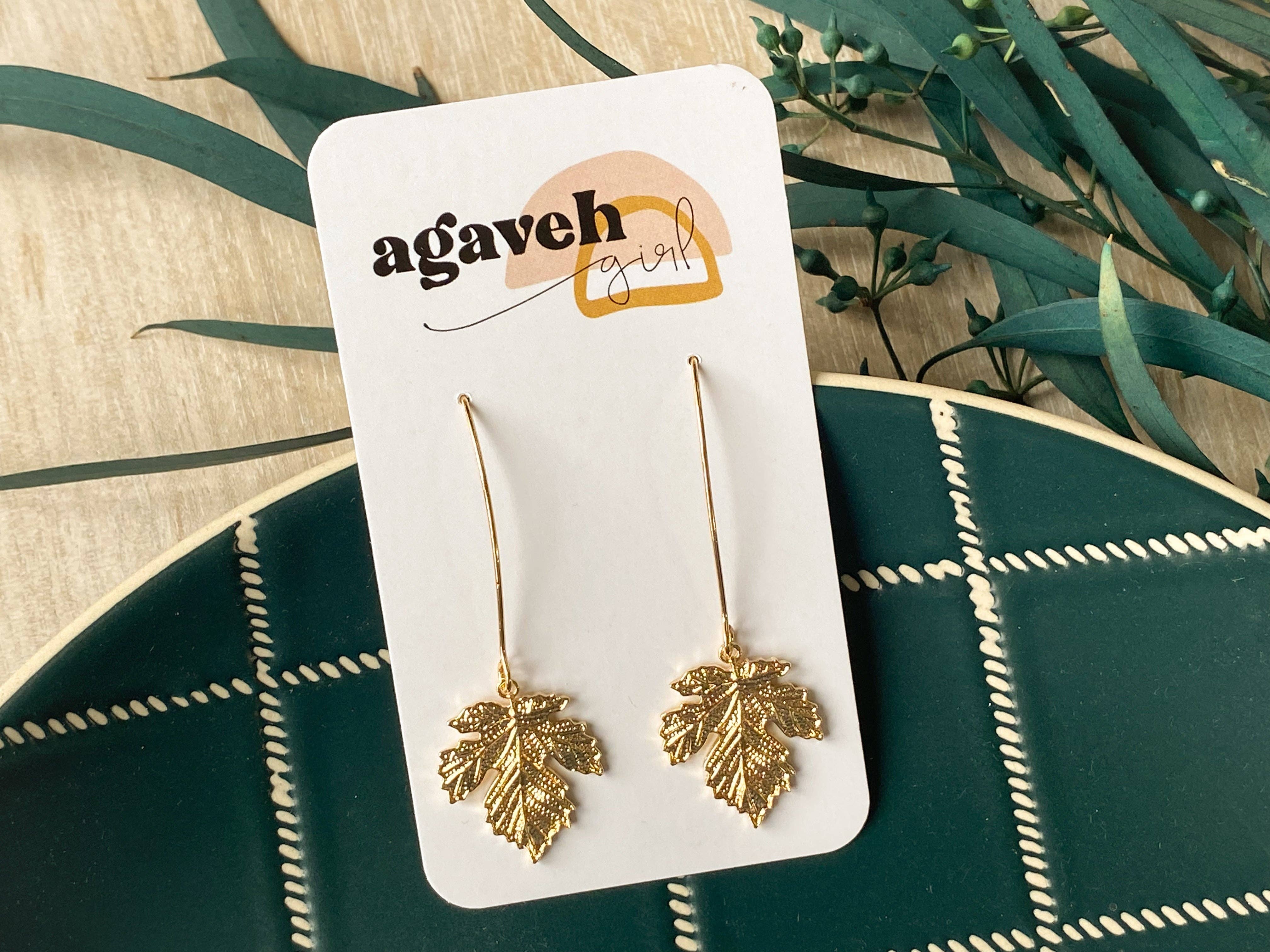 Agaveh girl - Vendita all'ingrosso Orecchini pendenti - L'acero dorato5