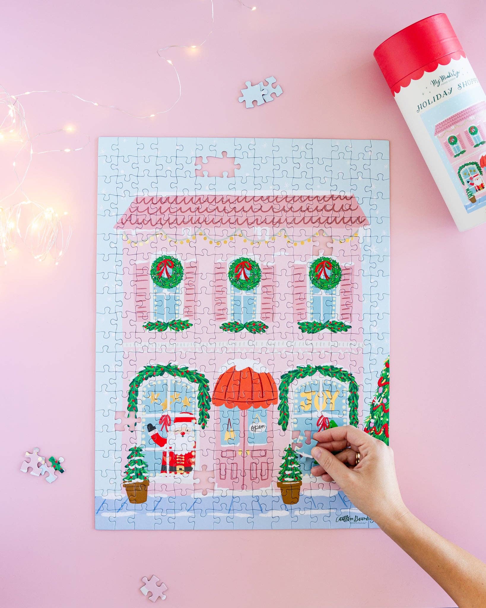 My Mind’s Eye - Vente Puzzle – adulte - WHM1120 - Puzzle de Noël fantaisiste pour les fêtes1