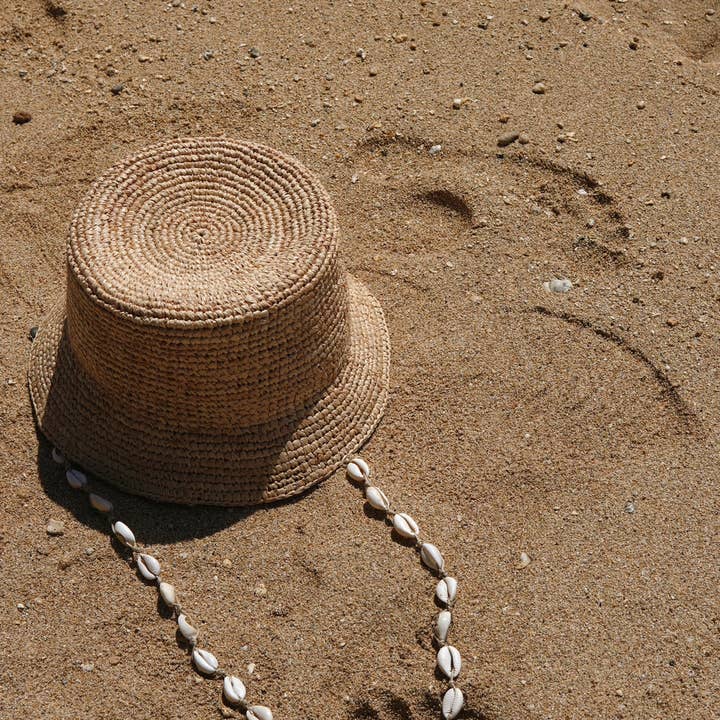 Augustine Hat Co. - Wholesale Hat Accessory - Women's - Cowrie Shell - Hat Chin Strap