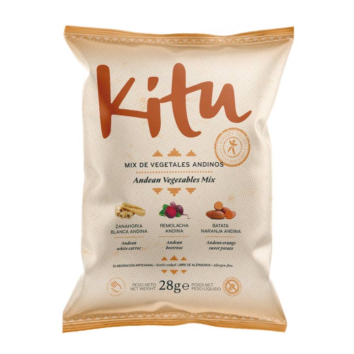 28g Blandning av andinska grönsakschips för wholesale av NULTHY SHOP SL