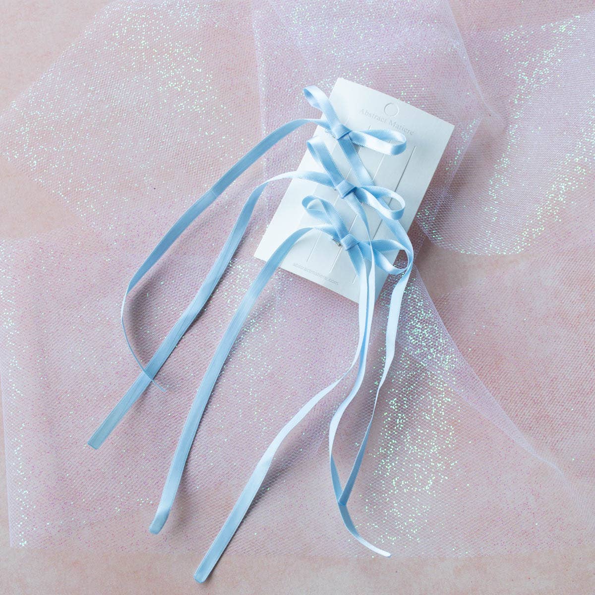 Tiepology – wholesale Hårrosett - Dam – Satinband hårbågstiftsats2