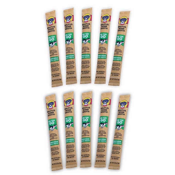 Brutus Broth - Wholesale Pet Treats - Dog - Brutus Broth Instant Bone Broth Chicken2