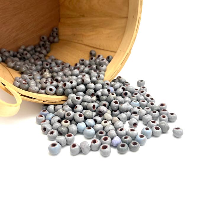 Bulk Beads - Winter Sky for wholesale by Haiti Fair Trade- Papillon Marketplace