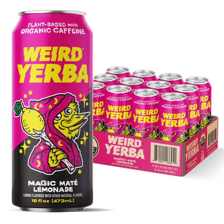 Magic Mate Lemonade 12pk/16oz Cans for wholesale by Weird Beverages