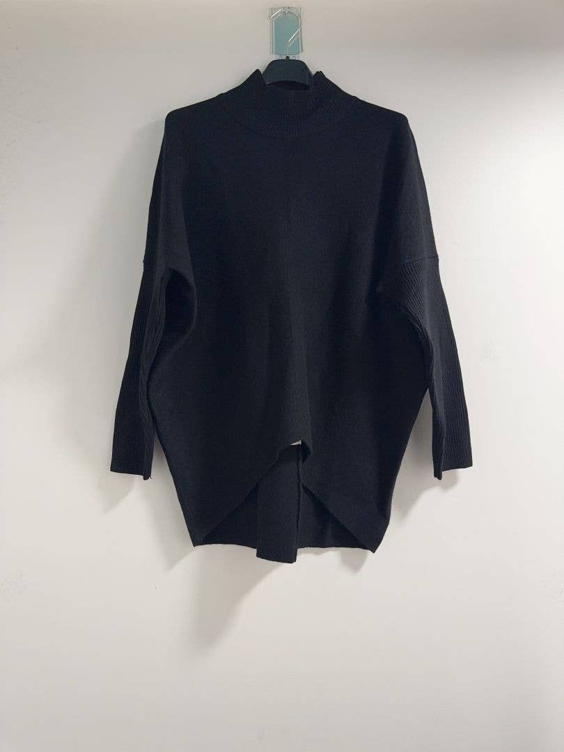 Happy look - Wholesale Knit Sweater - Women's - Women's Knit Sweater – High Collar, Long Sleeves10