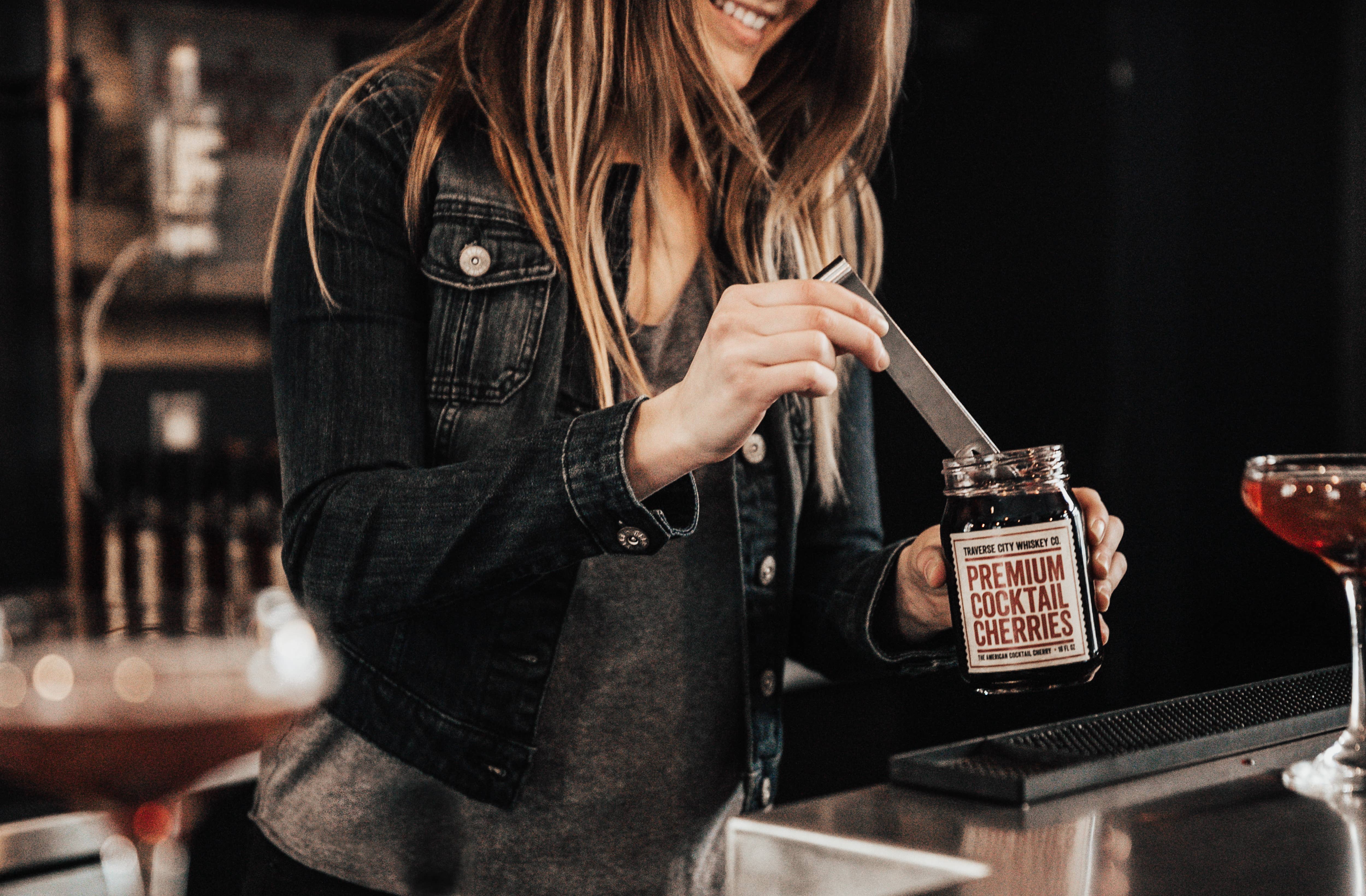 Traverse City Whiskey Co. - Wholesale Cocktail Mix/Syrup - Premium Cocktail Cherries2