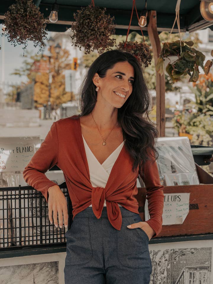 Angular Cardigan FW25 (other colours) for wholesale by Meemoza