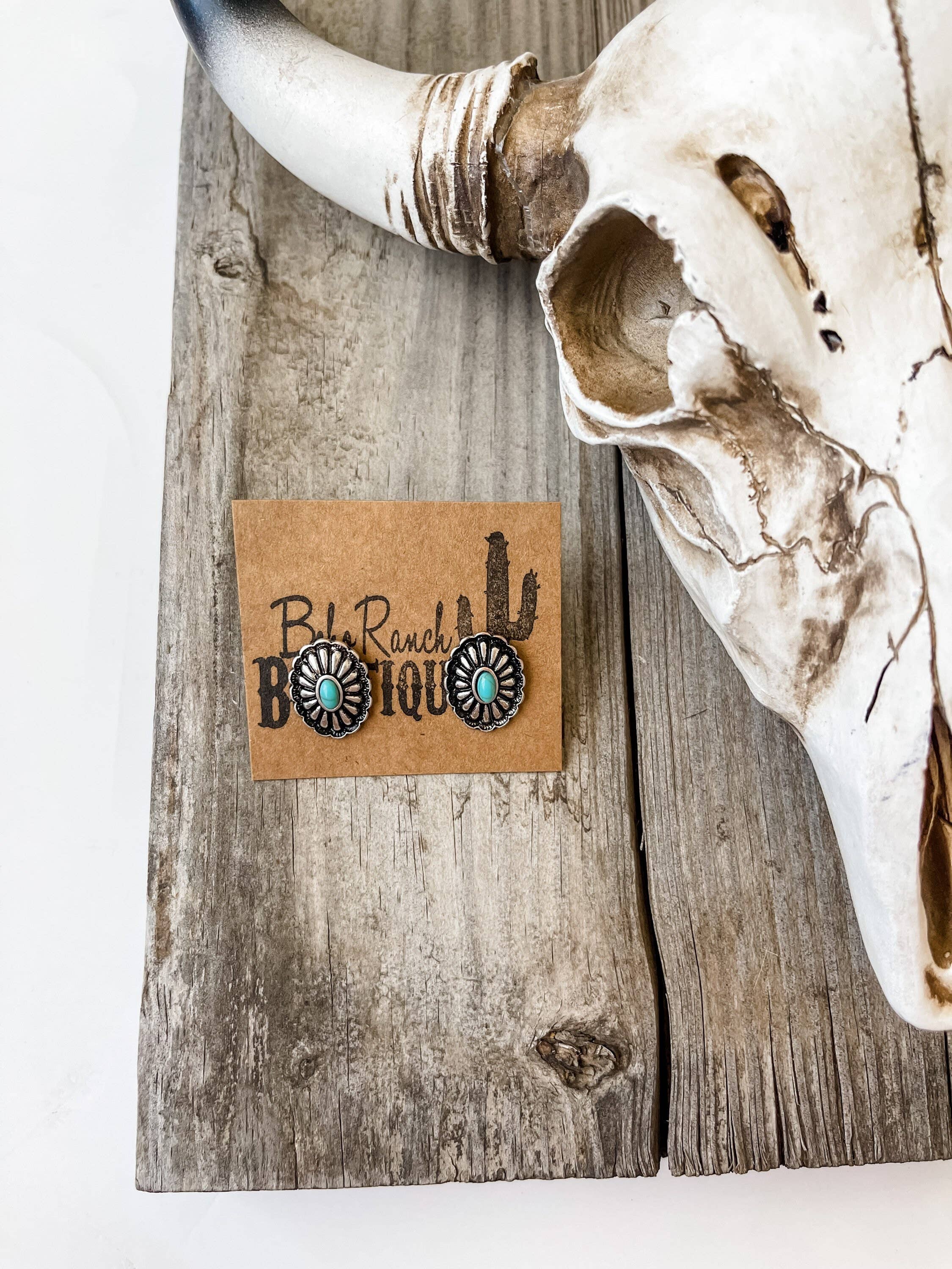 Boho Ranch Shop - Wholesale Stud/Post Earrings - Western Mini Conch Stud Earrings6