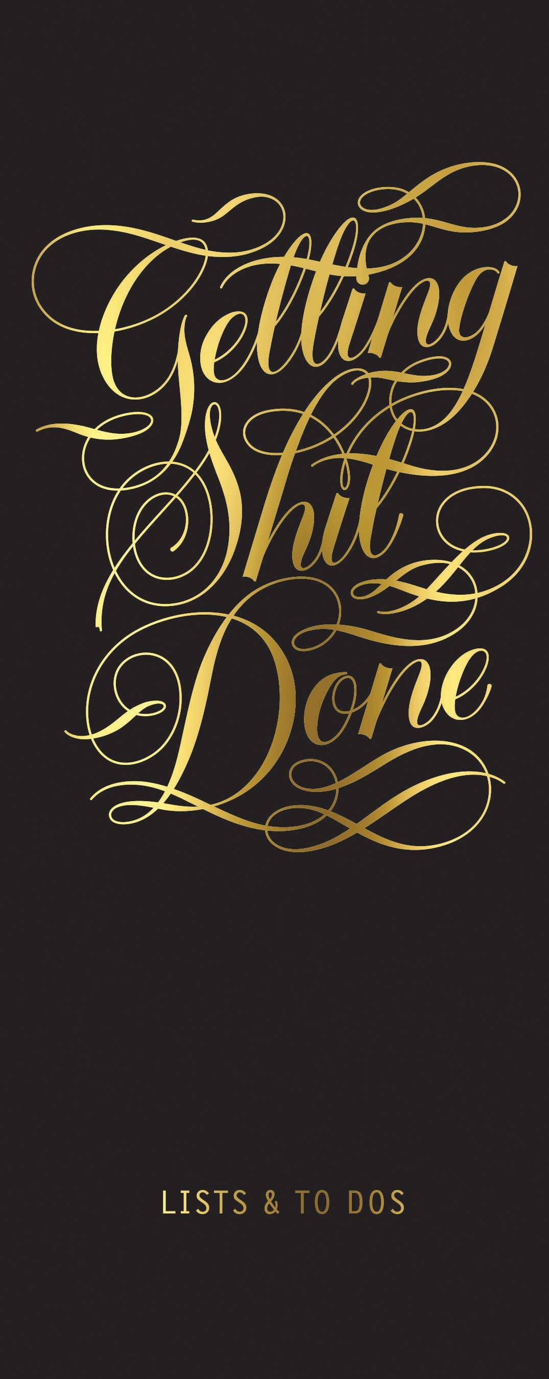 Chronicle Books - Wholesale Notepad - Getting Shit Done List Ledger2