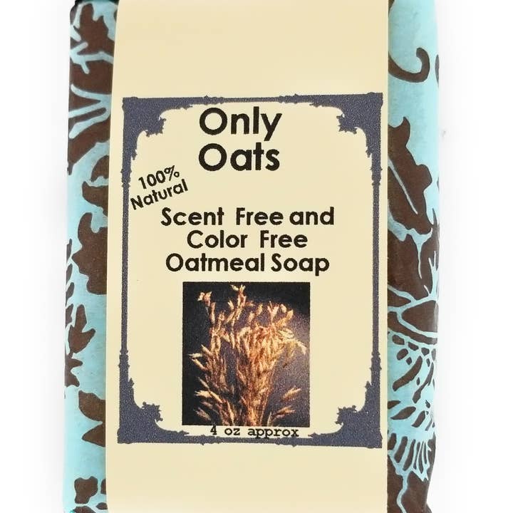Only Oat 100% Natural Scent and Color-Free Shea Butter Soap for wholesale by Corner Soap Shop