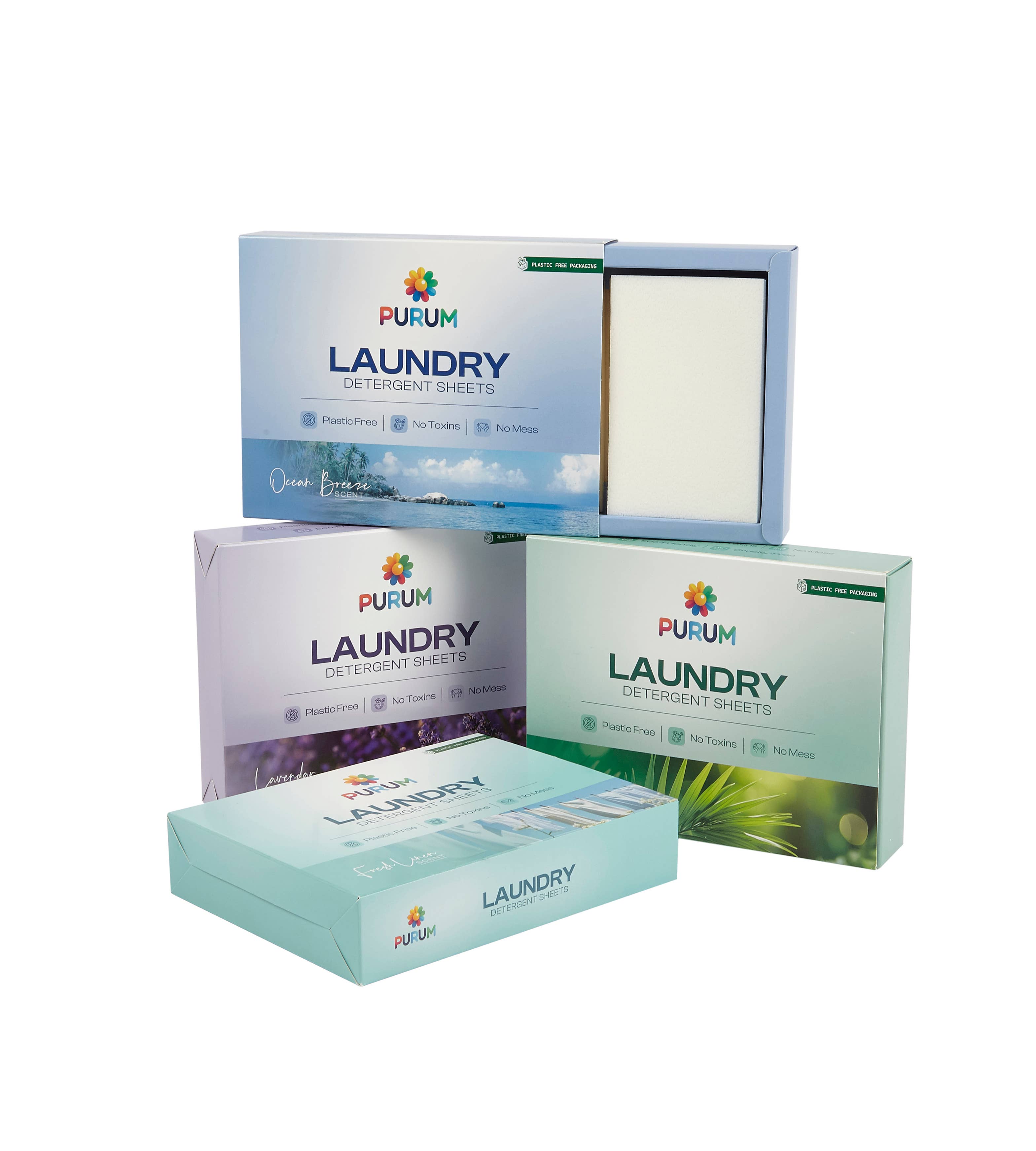 Re:gn – wholesale Laundry detergent powder/pods – Purum Eco Friendly Laundry Sheets - 64 Pack1