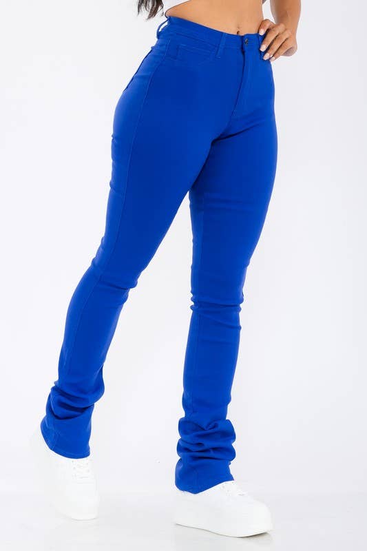 JBLA FASHION - Wholesale Pants - Women's - 2404-High Waisted Super Stretch Stacked Pants8