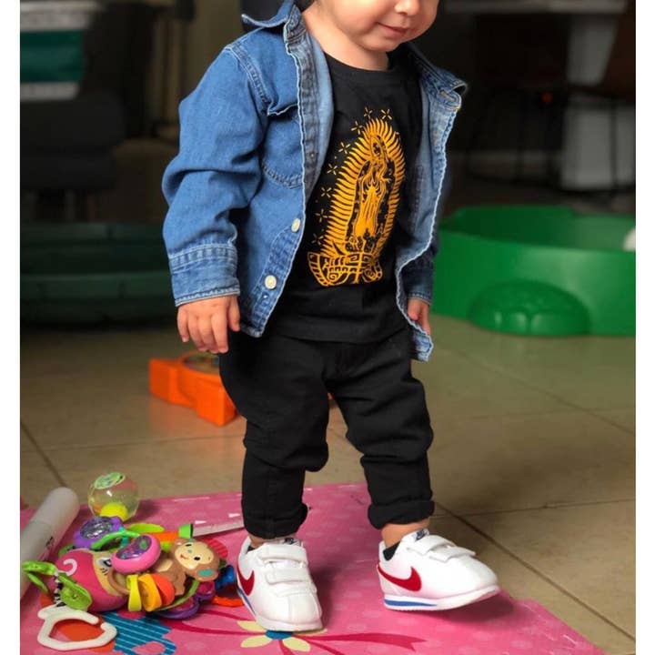 Virgencita Kids Tee for wholesale by Mi Vida