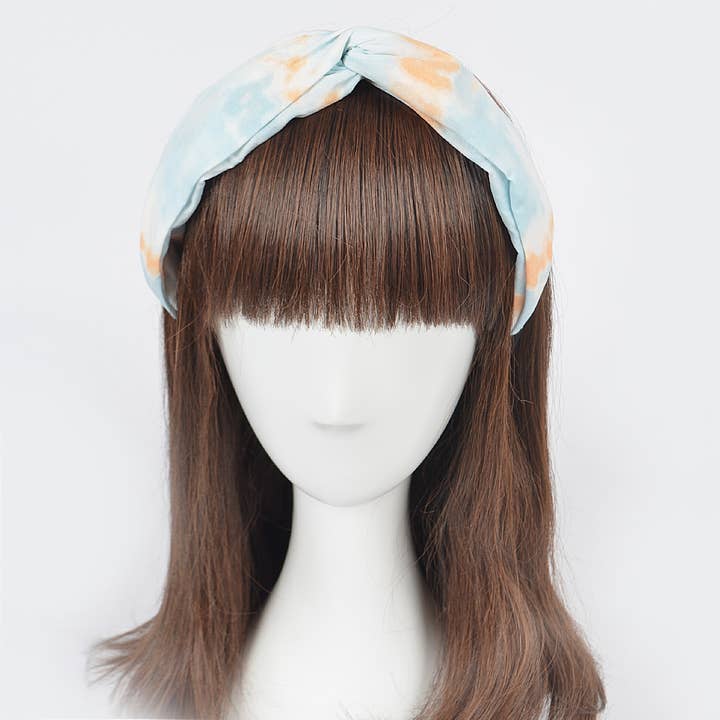 3AM BY H&D ACCESSORIES - Wholesale Fashion Headband - Women's - Tie Dyed Braided Headband3