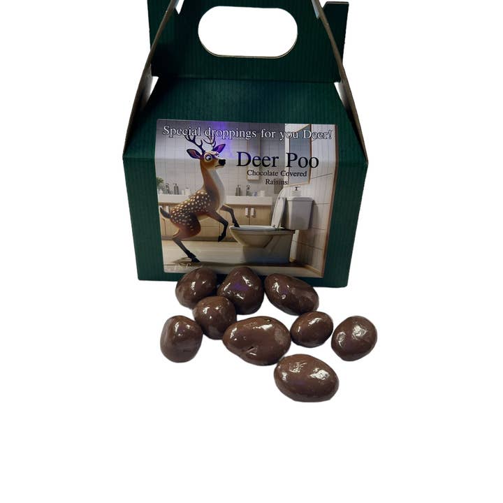 Speach Family Candy Shoppe - Wholesale Chocolate Covered Sweets - Deer Poo - Chocolate Covered Raisins1
