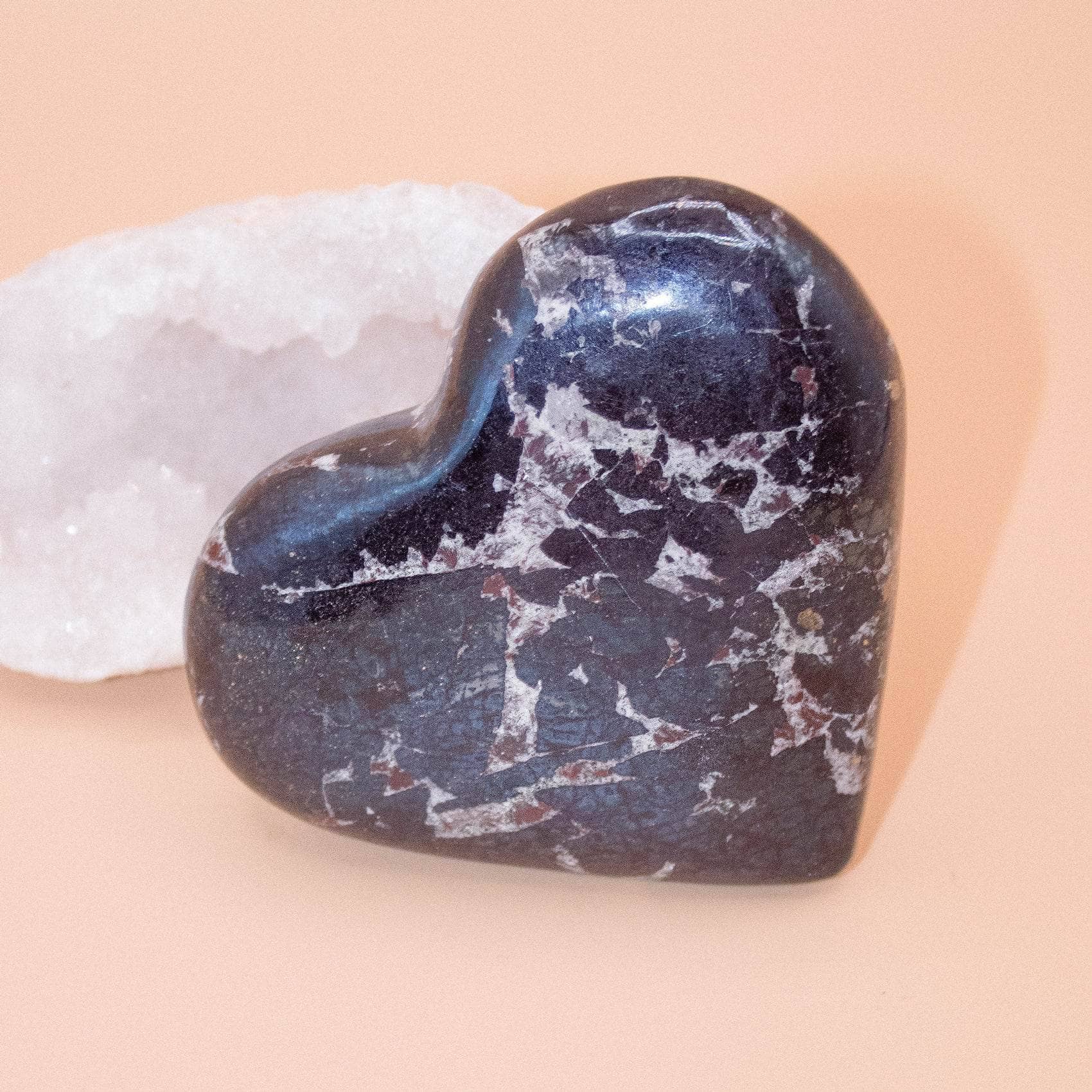 Tiny Rituals - Wholesale Spiritual Stone/Crystal - Rare Covellite Hearts - AAA Premium Quality19