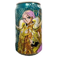 L&F Universal Goods - Wholesale Sparkling Water - Ocean Bomb Saint Seiya Sparkling Apple Yogurt 24/330mL