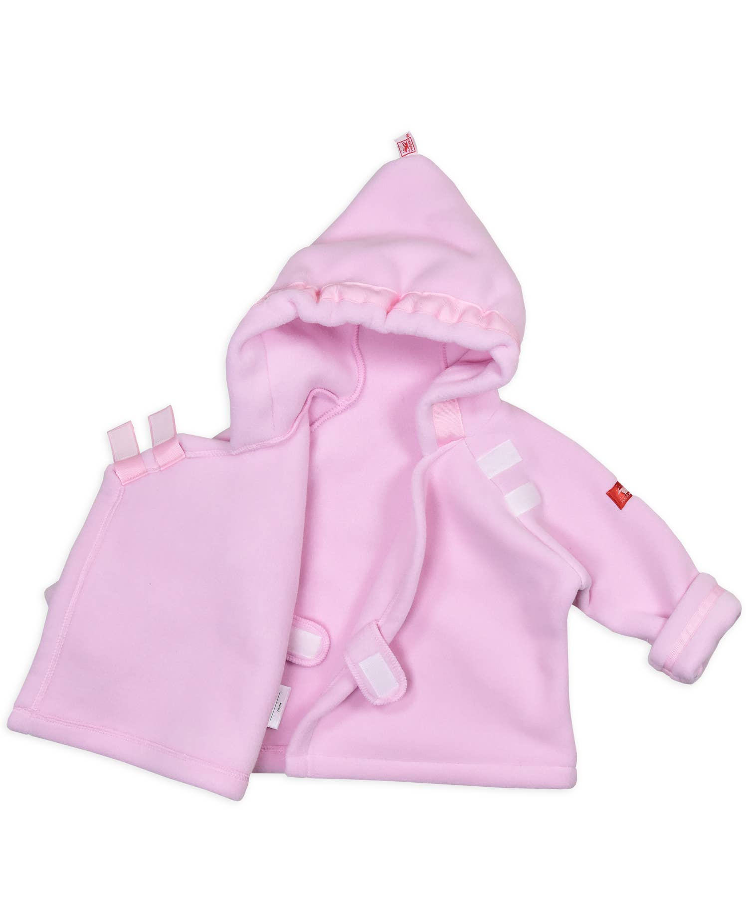 Light Pink Warmplus Fleece Favorite Jacket Wrap Close 620-LP for wholesale on Faire2