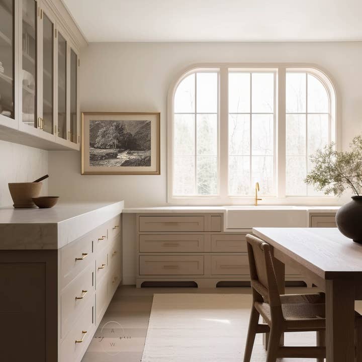 AMY WARR ART - Wholesale Art Print - Vintage Art Print - Landscape Drawing - 'Happy Place'2