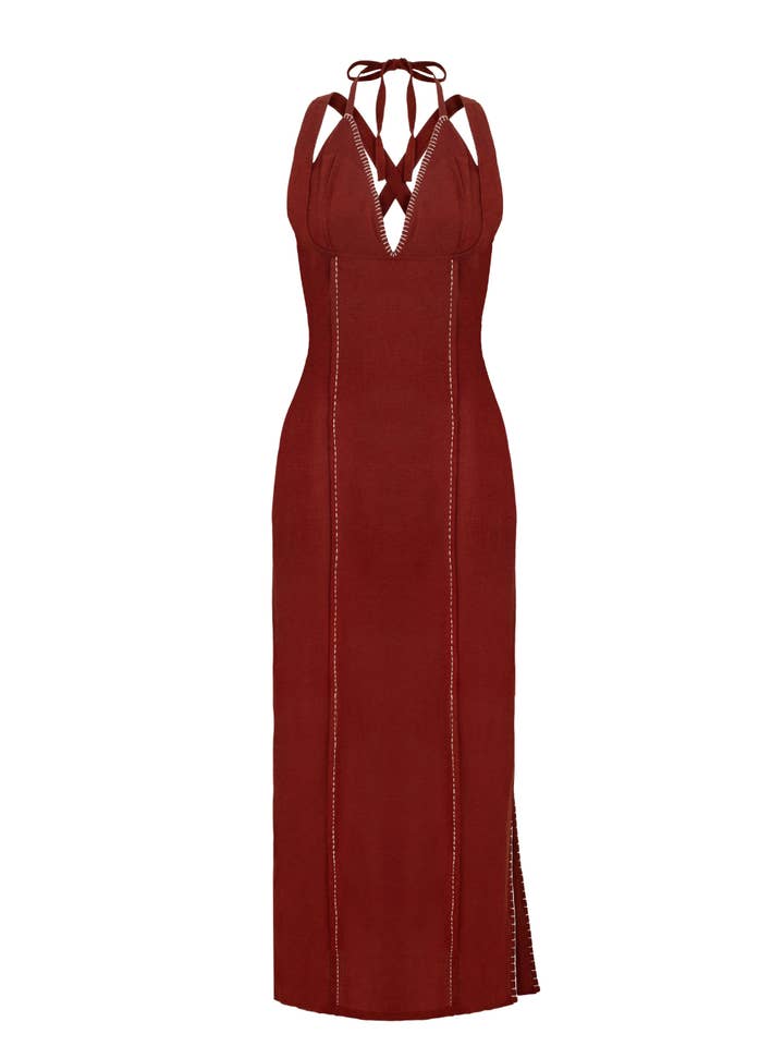 Haveli - Wholesale Dress - Women's - Kavya Midi Dress4