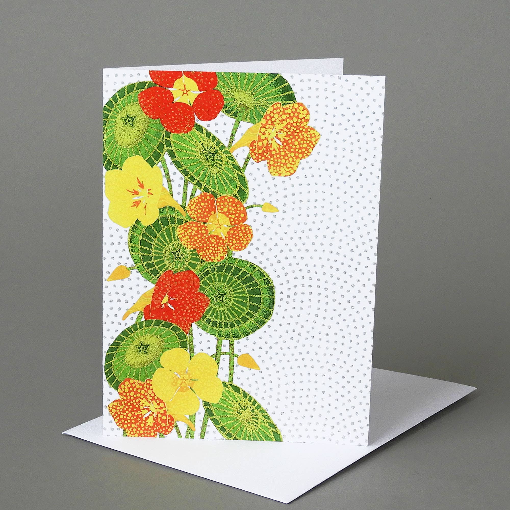 Carve Designs - Wholesale Everyday Greeting Card - Nasturtiums 0