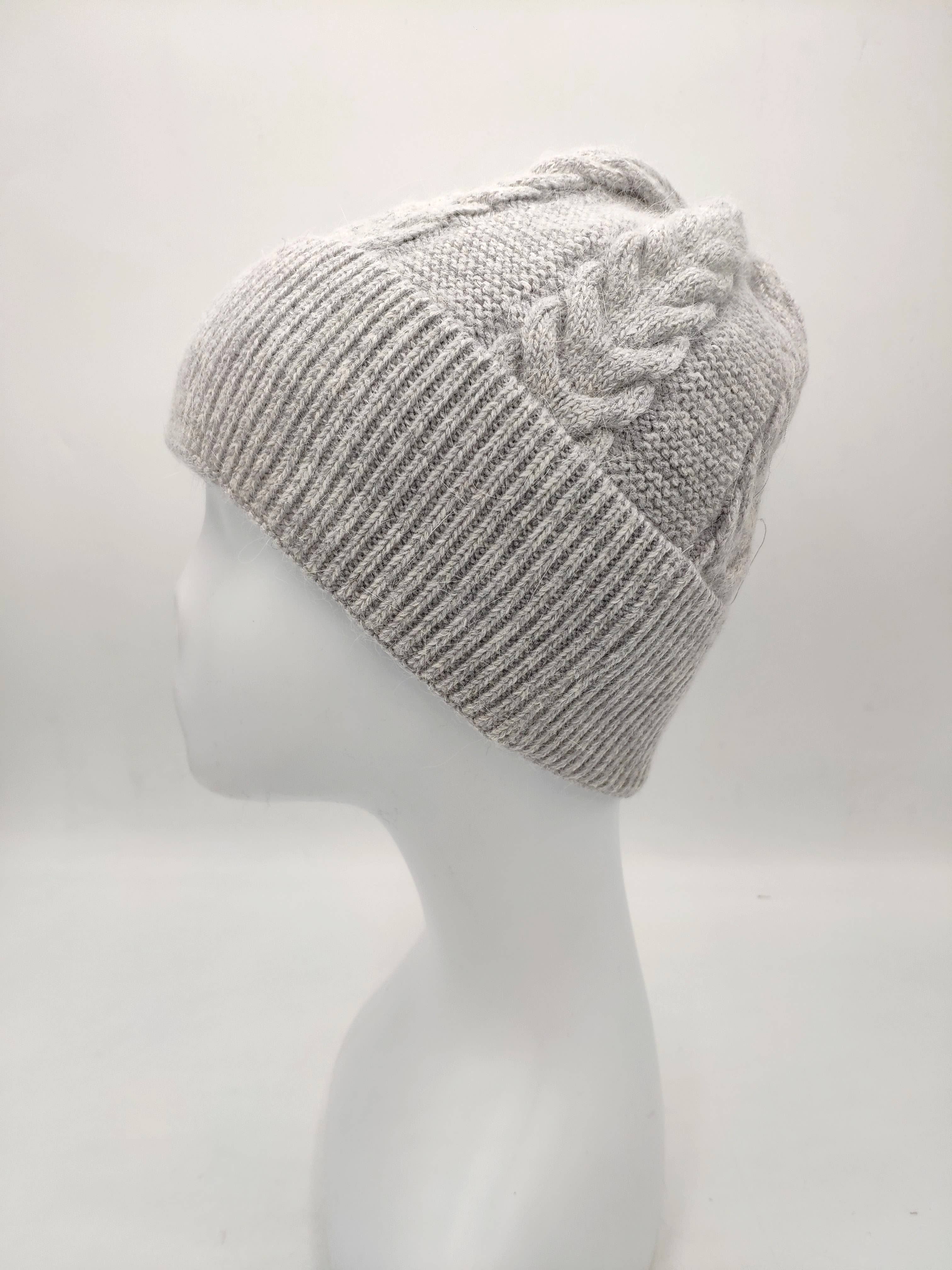 Charmant – wholesale Mössa - Dam – Angoramössa med flätmönster - M562175