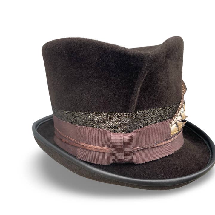 Cha Cha's House of Ill Repute - Wholesale Fedora – Women’s - Kay - Slouchy Top Hat3