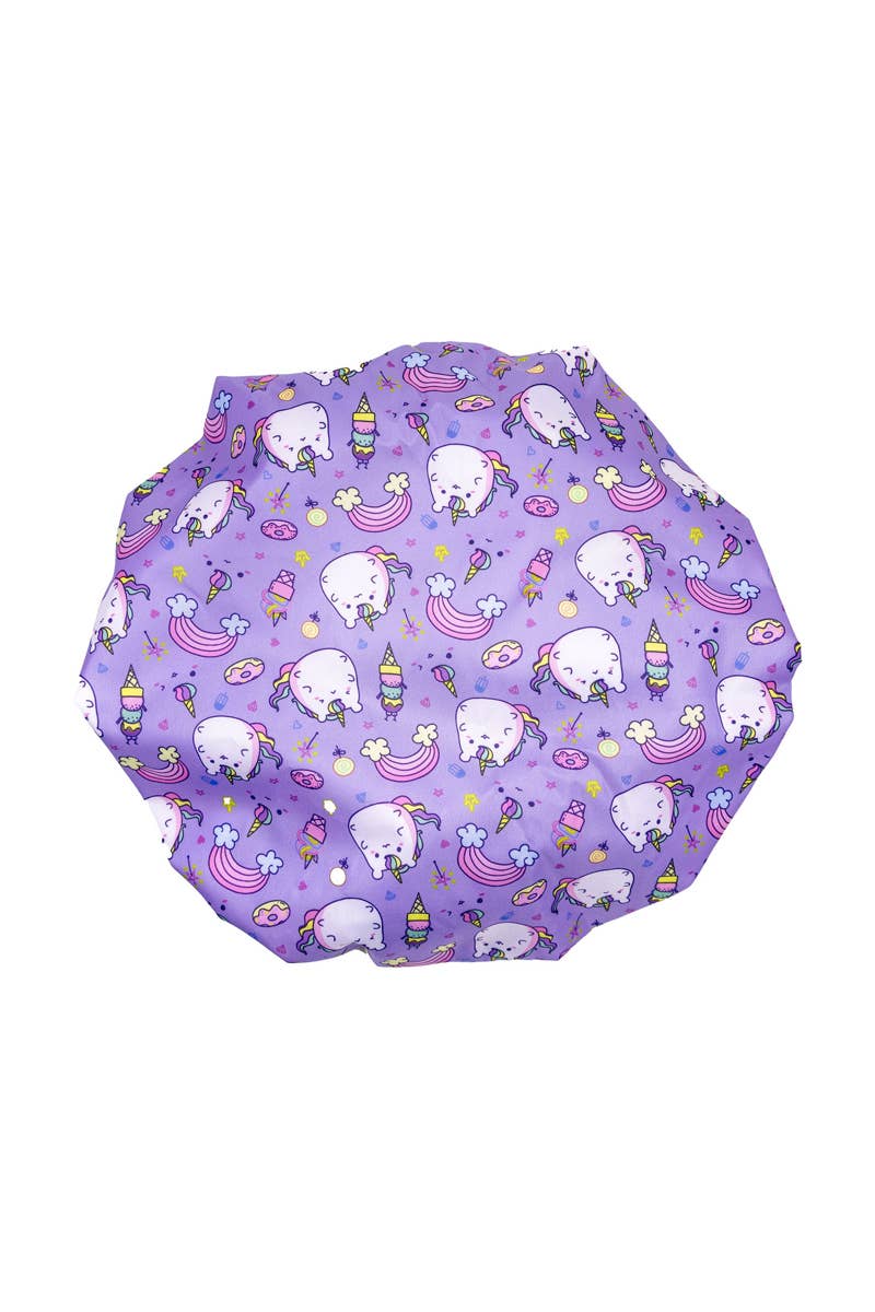 PINEAPPLE Beauty - Wholesale Douchemuts - CALA 69215 Unicorn Party waterdichte douchekap – 6 stuks1