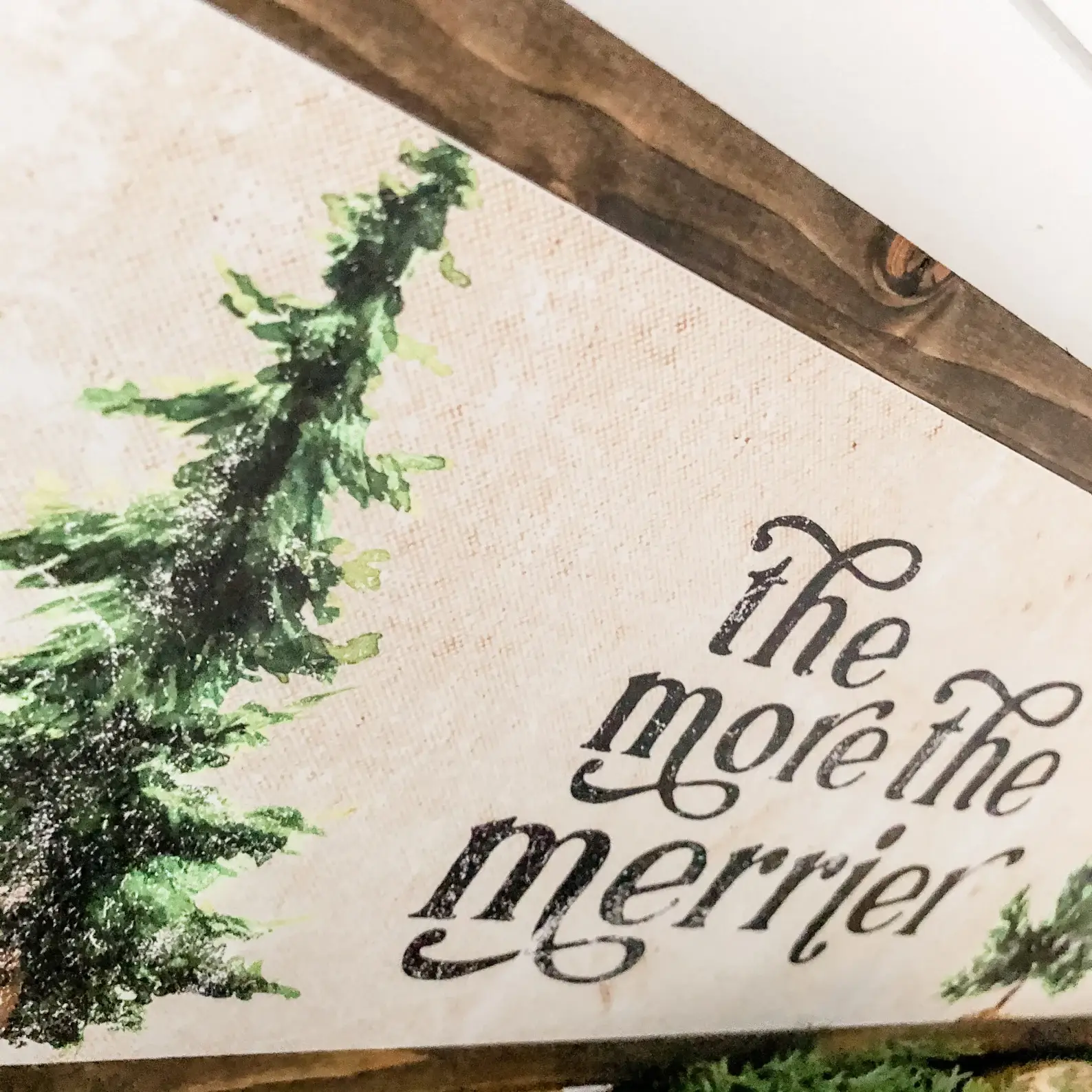 WillowBee Signs & Designs – wholesale Sign – The More the Merrier Tree Sign1