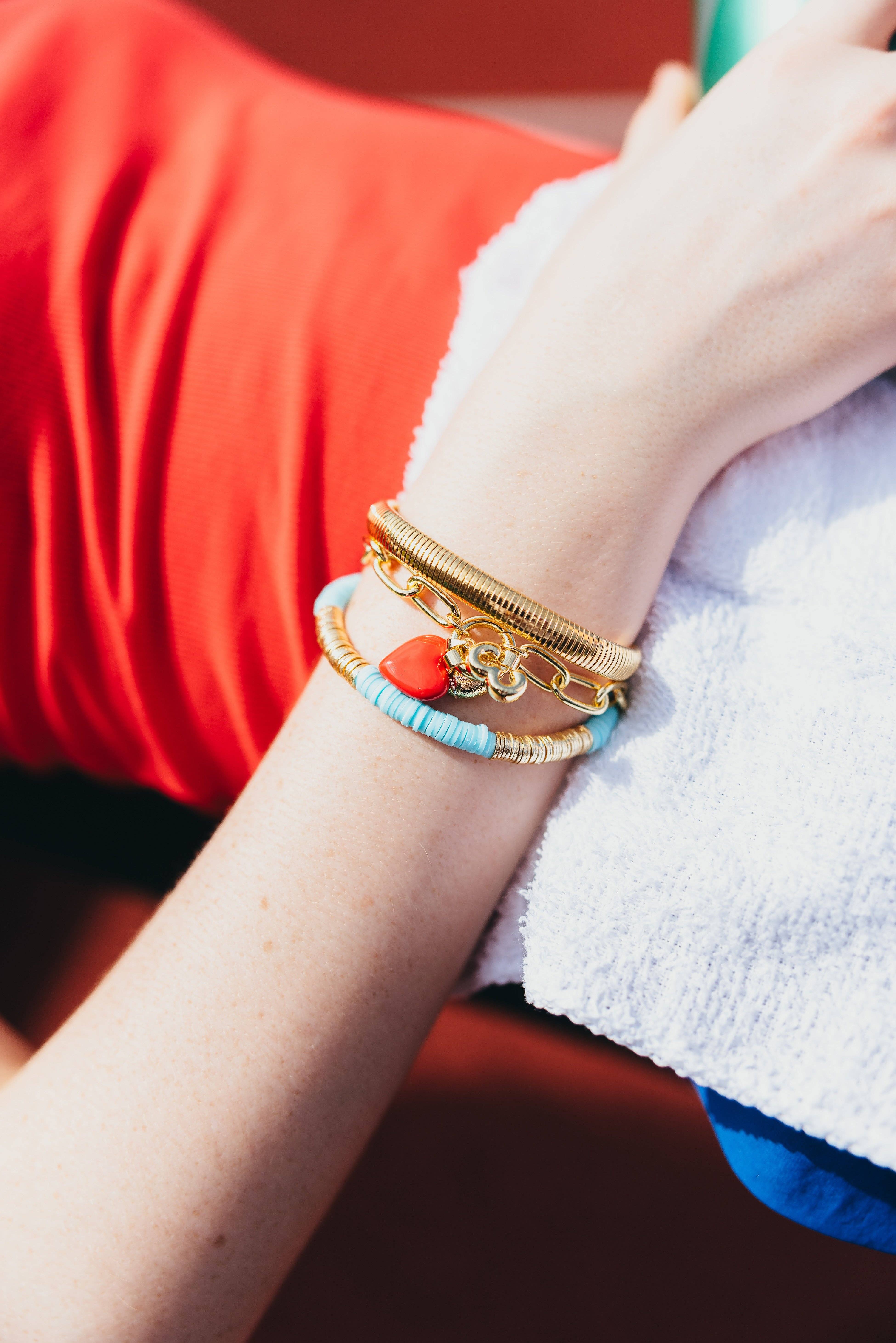 Allie + Bess – wholesale Individual charm/pendant – Reign Enamel Heart Charm28