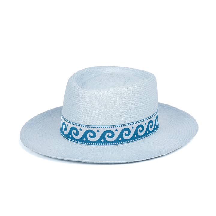 Elegancia Tropical Genuine Panama Hats - Wholesale Straw Hat - Women's - Olas - Summer Panama Hat