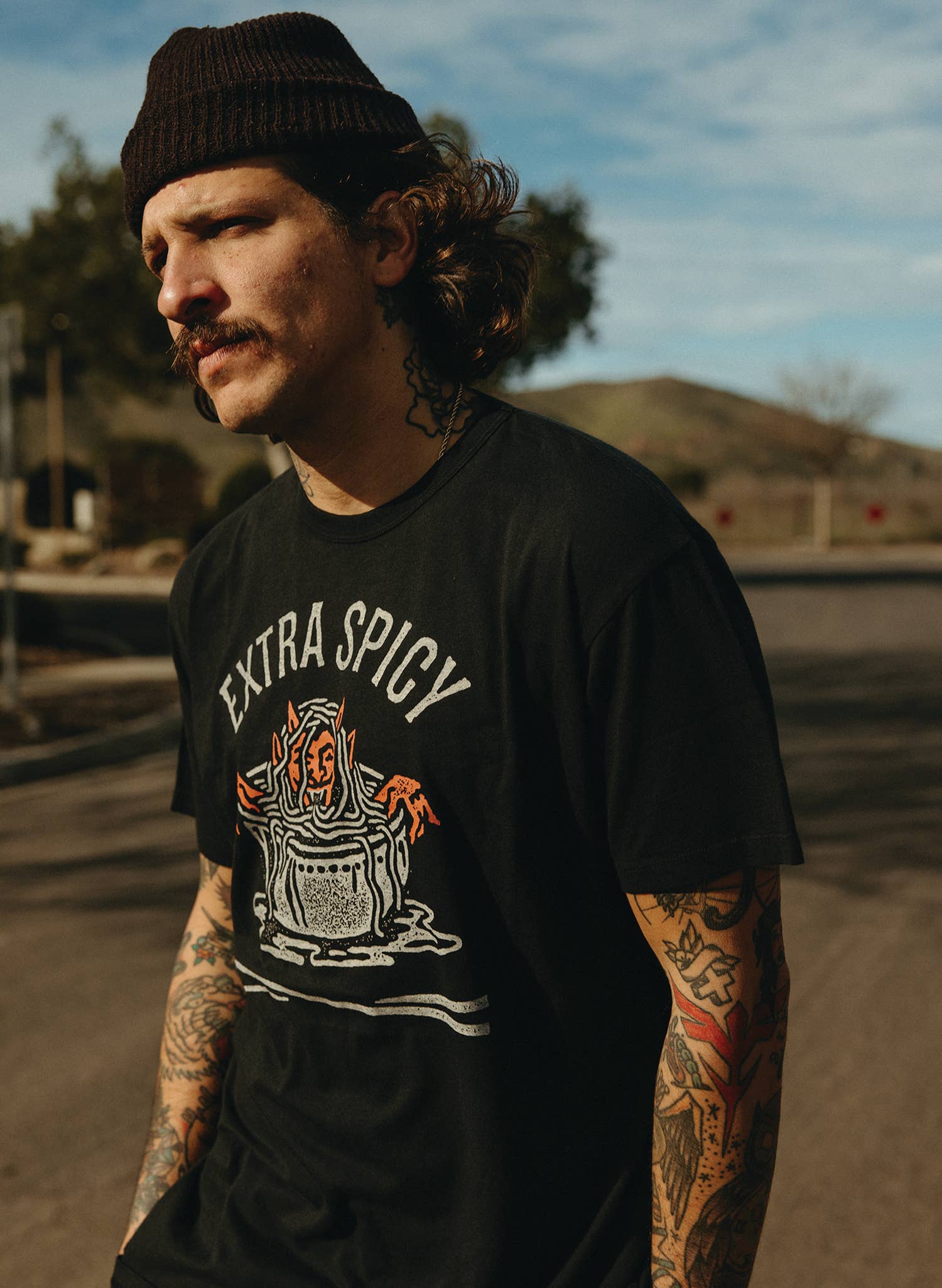 Pyknic – Engroshandel T-shirt med print - Dame – Ekstra krydret tee13