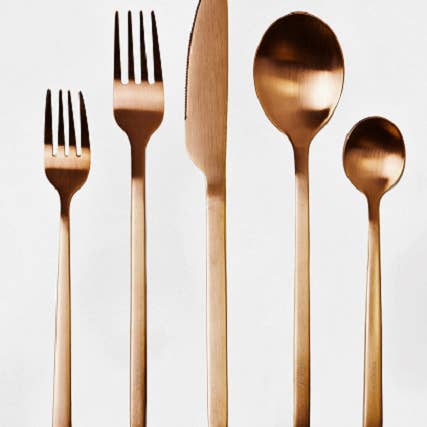 Tatavola - Wholesale Flatware Set - ADELA - elegant cutlery set - 5 pieces3