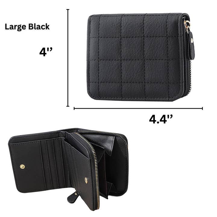 Magnifique Hearts - Wholesale Coin Purse - Women's - Zip Wallet Large Capacity Card Holder, Coin Purse Clutch2