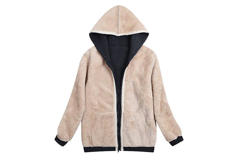Marayn - Wholesale Hoodie - Women's - Cozy Winter Womens Fleece Hoodie Jacket Bestseller4
