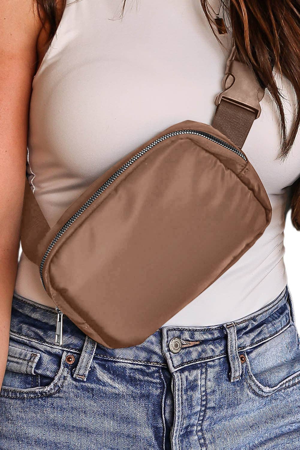 Lovesoft - Wholesale Crossbody Bag - Women's - Waterproof Zipped Crossbody Chest Bag 20*5*14cm14