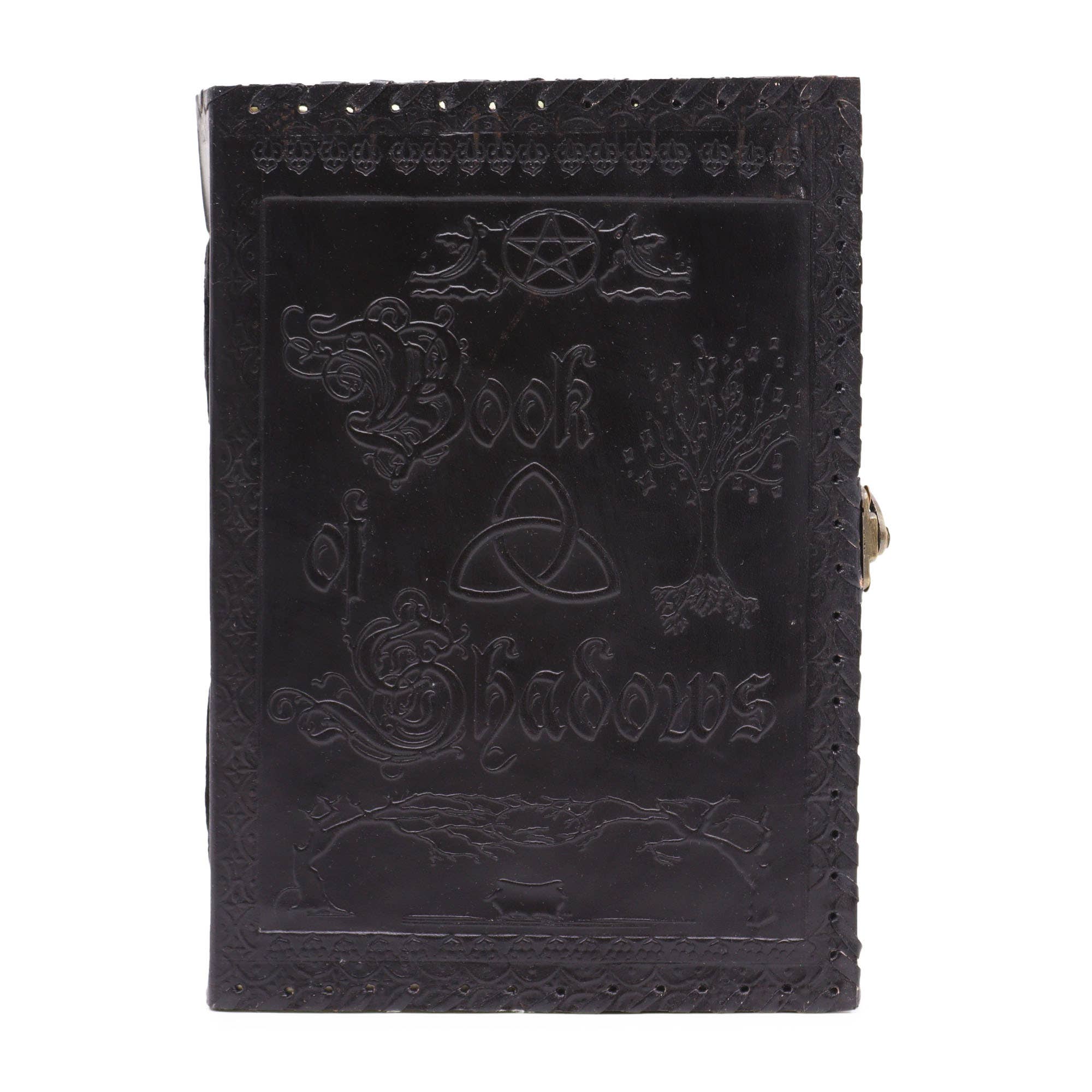 Ancient Wisdom – wholesale Notebook – Large Book of Shadows - Black (25x18cm)0