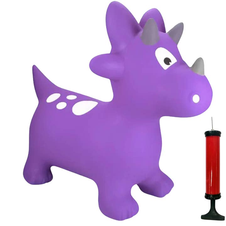 Happy Hopperz PURPLE BABY DINO -Space Hopper for Little Ones for wholesale by Happy Hopperz