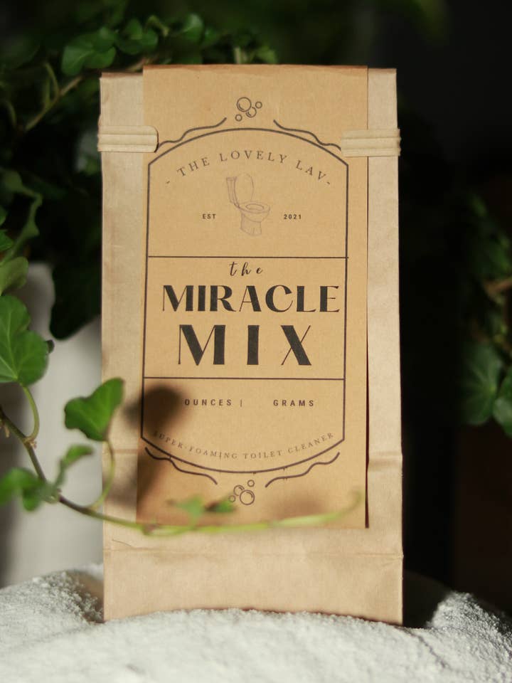 Foaming Toilet Cleaner | Natural | Non-Toxic | Miracle Mix for wholesale by The Lovely Lav