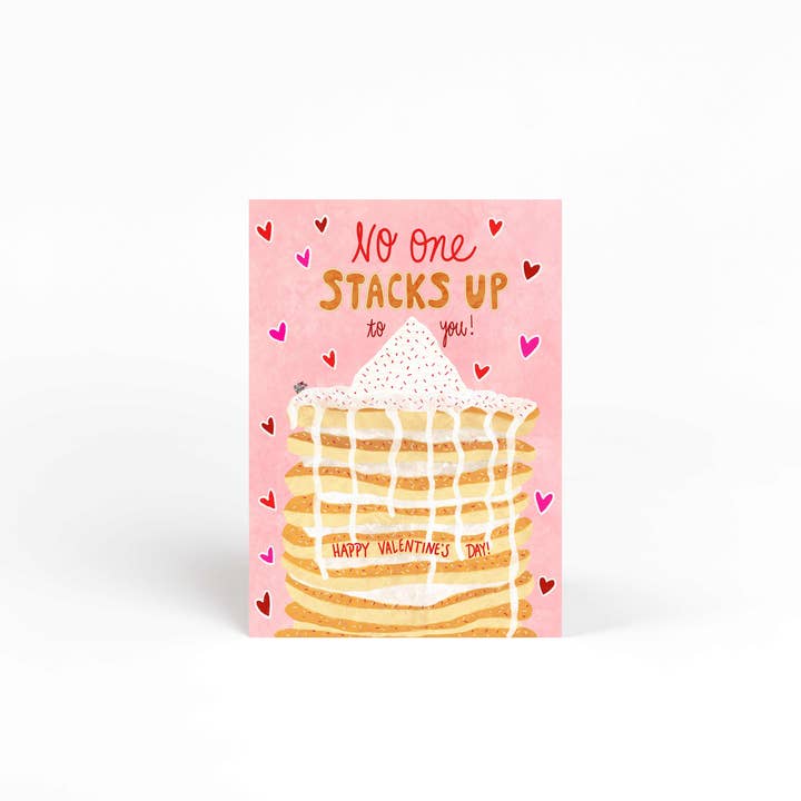 Carte de Saint-Valentin No One Stacks Up To You pour la vente par Ruthie Romero Illustration