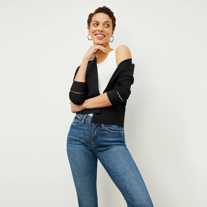 M.M.LaFleur - Wholesale Jacket - Women's - Sant Ambroeus Jardigan :: Black