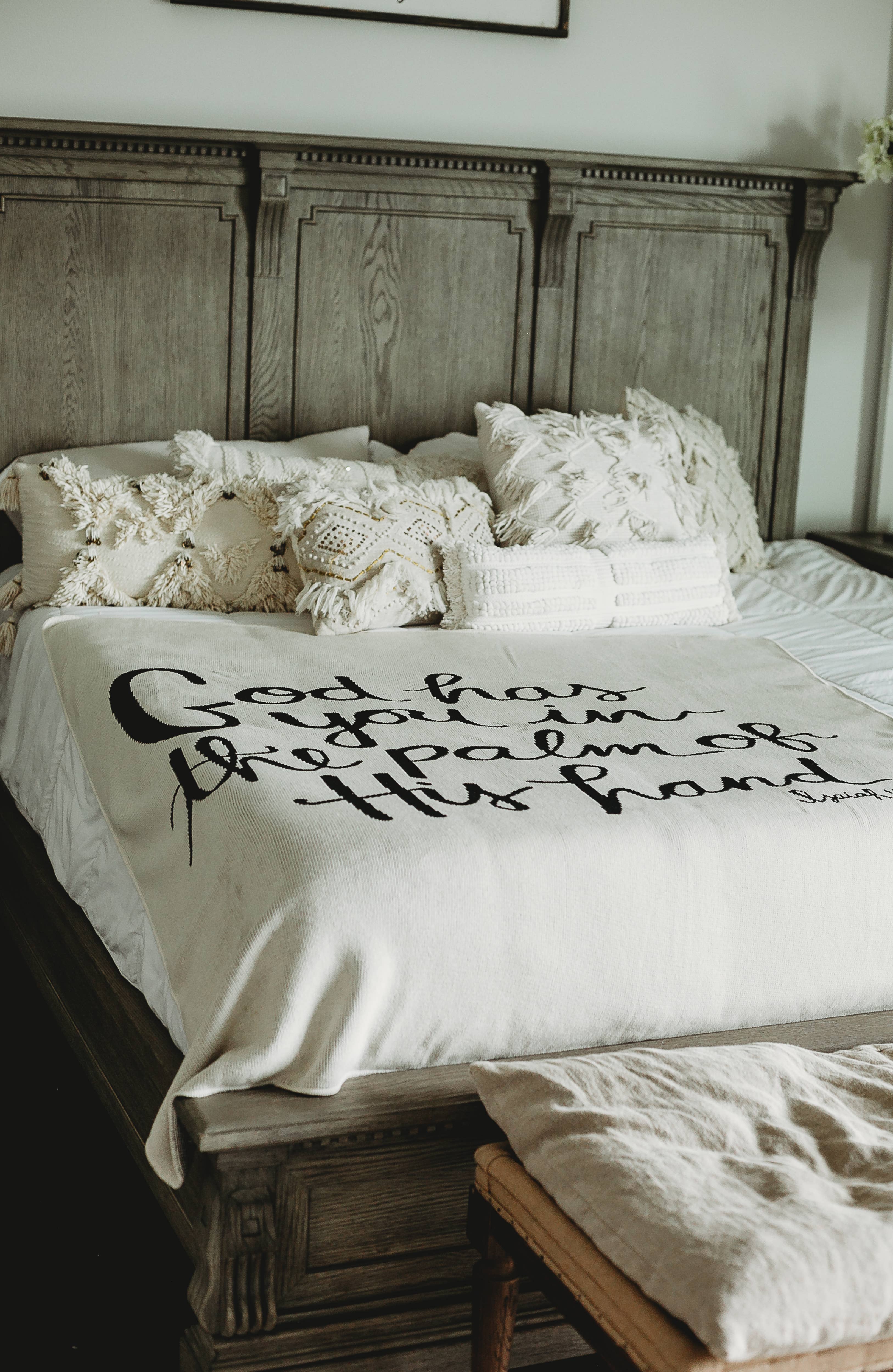 Modern Burlap - Vente Plaids - Fabriqué aux États-Unis | Couverture God Has You3